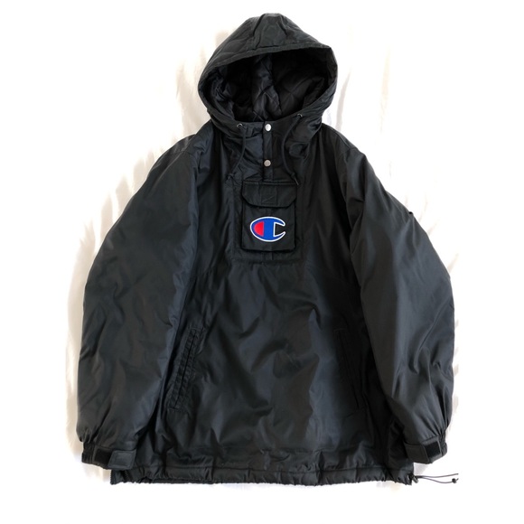 Supreme x Champion 2018 Black Parka - Picture 3 of 16